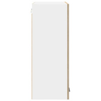 Produktbild för Hängande skåp Sonoma-ek 60 x 31 x 80 cm Konstruerat trä