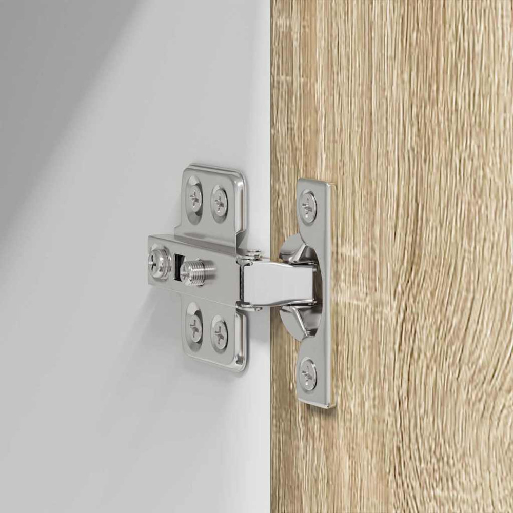 Produktbild för Hängande skåp Sonoma-ek 60 x 31 x 80 cm Konstruerat trä