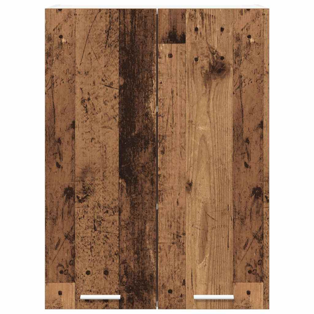 Produktbild för Hängande skåp Gammalt trä 60 x 31 x 80 cm Konstruerat trä