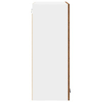 Produktbild för Hängande skåp Gammalt trä 60 x 31 x 80 cm Konstruerat trä