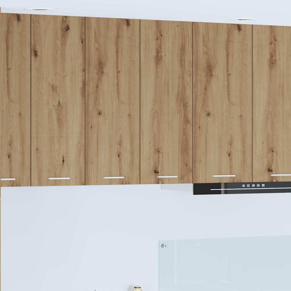 Produktbild för Hängande skåp Artisan Ek 60 x 31 x 80 cm Konstruerat trä