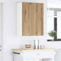 Produktbild för Hängande skåp Artisan Ek 60 x 31 x 80 cm Konstruerat trä