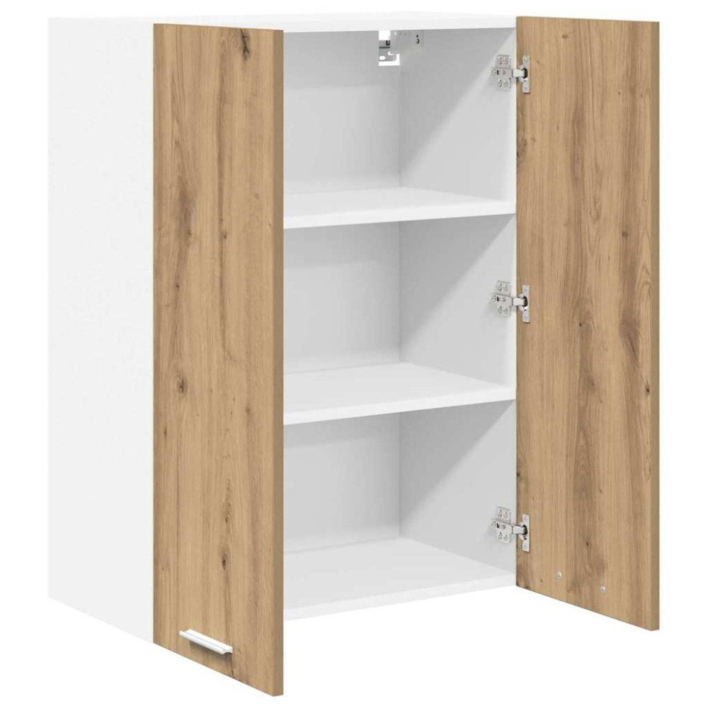 Produktbild för Hängande skåp Artisan Ek 60 x 31 x 80 cm Konstruerat trä