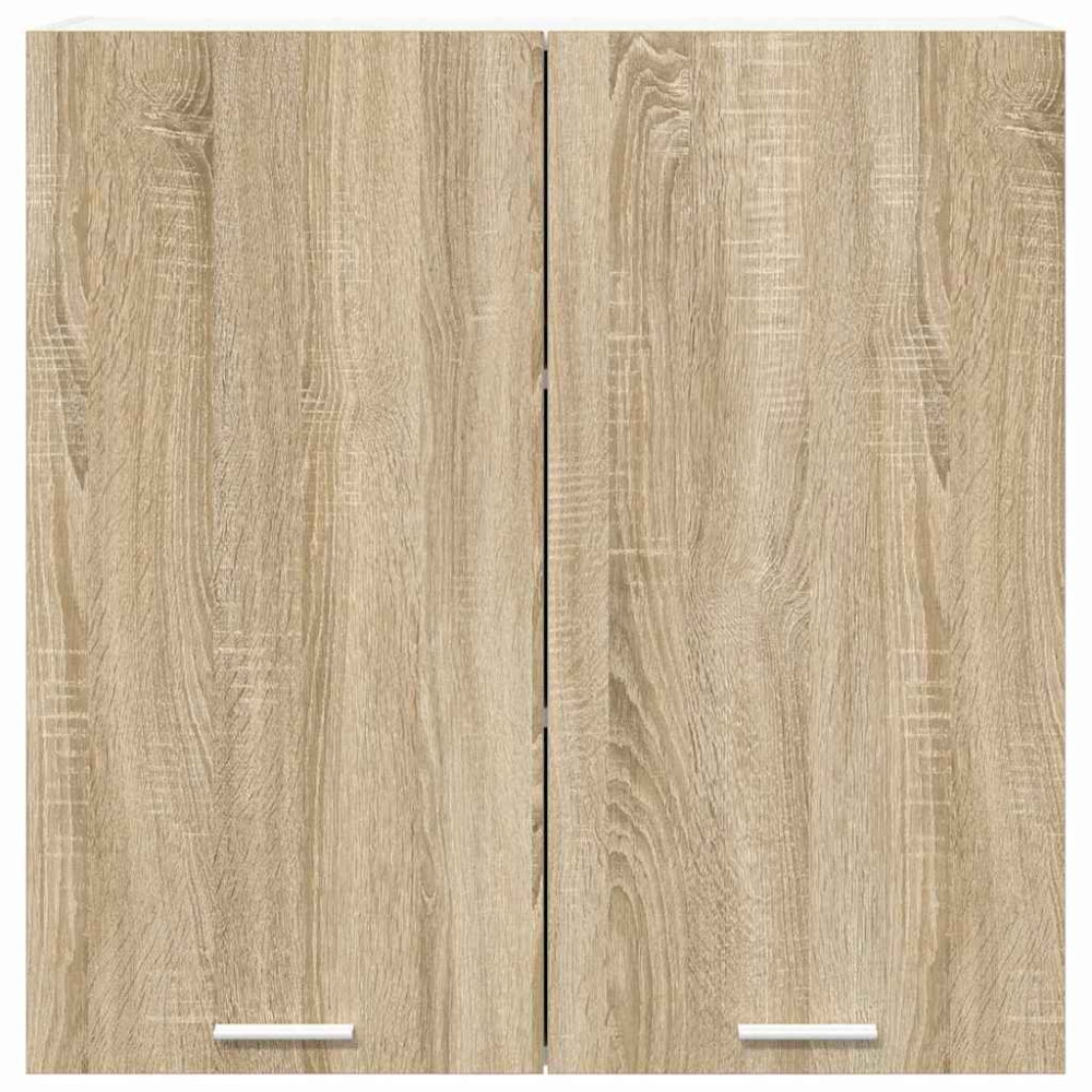 Produktbild för Hängande skåp Sonoma-ek 80 x 31 x 80 cm Konstruerat trä