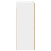 Produktbild för Hängande skåp Sonoma-ek 80 x 31 x 80 cm Konstruerat trä