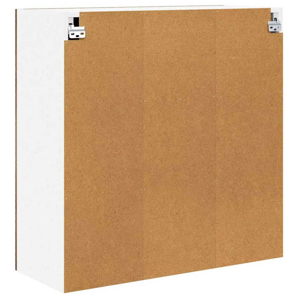 Produktbild för Hängande skåp Riga Rökt ek 80 x 31 x 80 cm Konstruerat trä