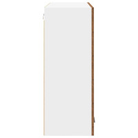 Produktbild för Hängande skåp Gammalt trä 80 x 31 x 80 cm Konstruerat trä
