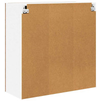 Produktbild för Hängande skåp Gammalt trä 80 x 31 x 80 cm Konstruerat trä
