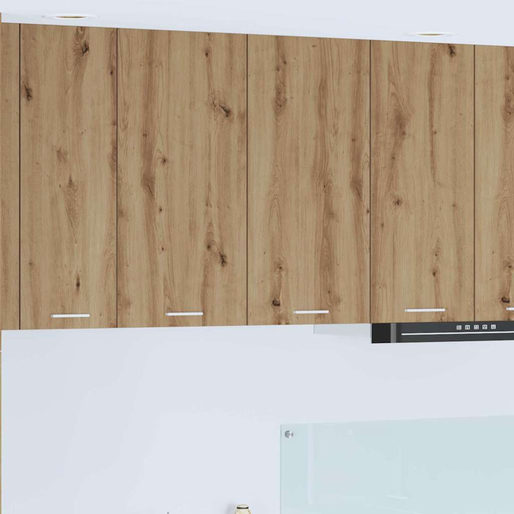 Produktbild för Hängande skåp Artisan Ek 80 x 31 x 80 cm Konstruerat trä