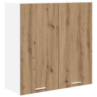 Produktbild för Hängande skåp Artisan Ek 80 x 31 x 80 cm Konstruerat trä