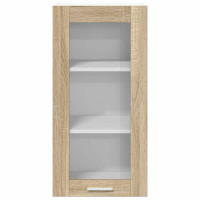 Produktbild för Hängande skåp 2 pcs Sonoma-ek 40 x 31 x 80 cm Konstruerat trä