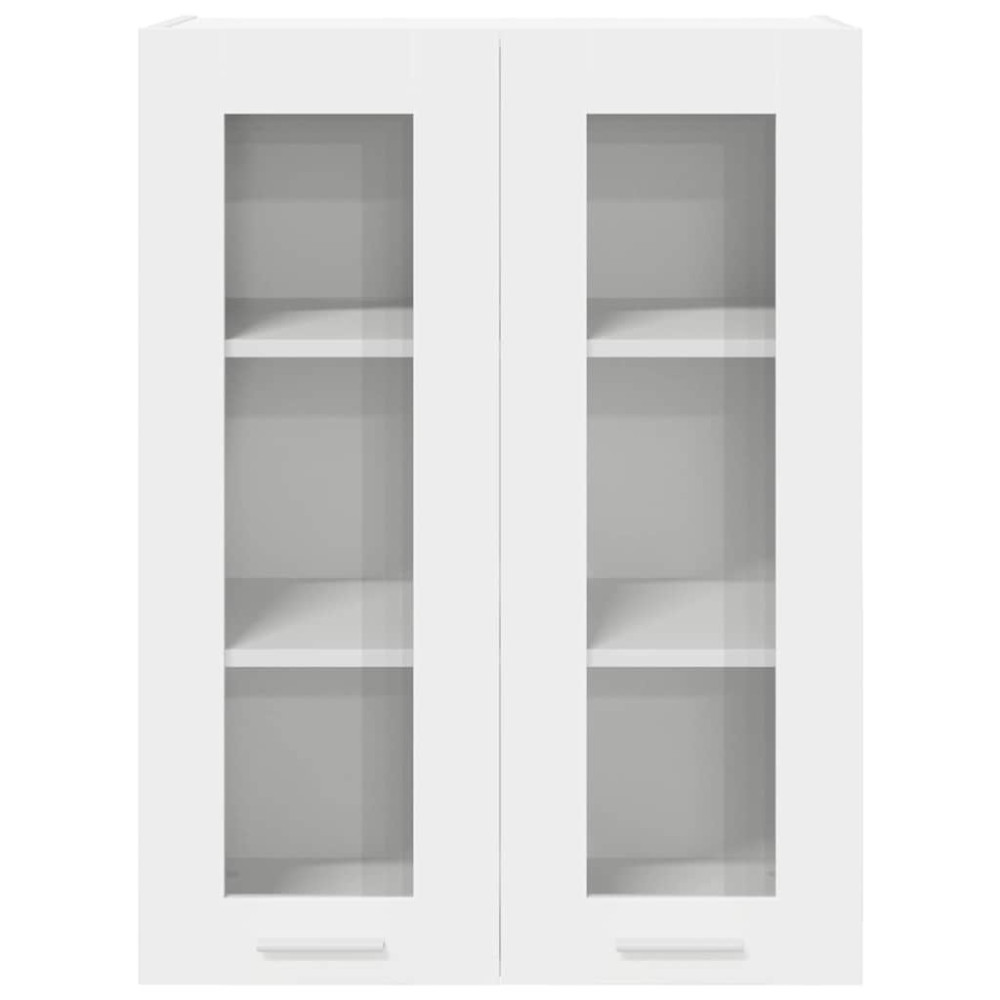 Produktbild för Hängande skåp med lagring Vit 60 x 31 x 80 cm Konstruerat trä