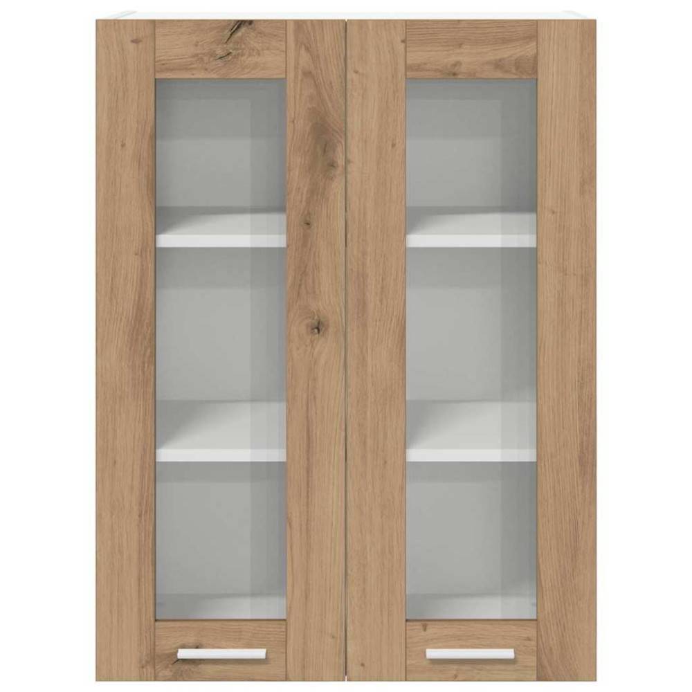 Produktbild för Hängande skåp Riga Artisan Ek 60 x 31 x 80 cm Konstruerat trä