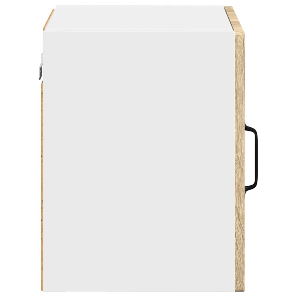 Produktbild för Väggglasförråd LUCCA Sonoma-ek 40 x 31 x 40 cm Konstruerat trä