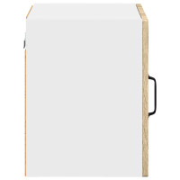 Produktbild för Väggglasförråd LUCCA Sonoma-ek 40 x 31 x 40 cm Konstruerat trä