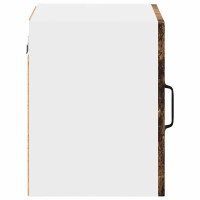 Produktbild för Väggglasförråd LUCCA 2 pcs Gammalt trä 40 x 31 x 40 cm
