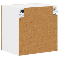 Produktbild för Väggglasförråd LUCCA Artisan-ek 40 x 31 x 40 cm Konstruerat trä