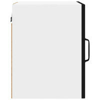 Produktbild för Väggskåp LUCCA 2 pcs Svart 30 x 31 x 40 cm Konstruerat trä