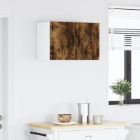 Produktbild för Väggskåp LUCCA Rökt ek 30 x 31 x 40 cm Konstruerat trä