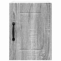 Produktbild för Väggskåp LUCCA Grå sonoma-ek 30 x 31 x 40 cm Konstruerat trä