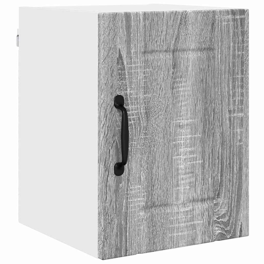 Produktbild för Väggskåp LUCCA 2 pcs Grå sonoma-ek 30 x 31 x 40 cm