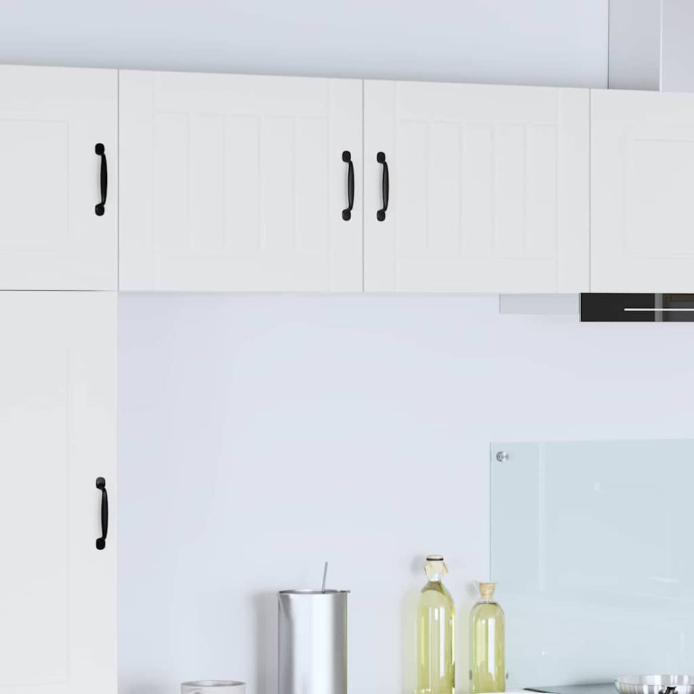 Produktbild för Väggskåp LUCCA 2 pcs Vit 50 x 31 x 40 cm Konstruerat trä