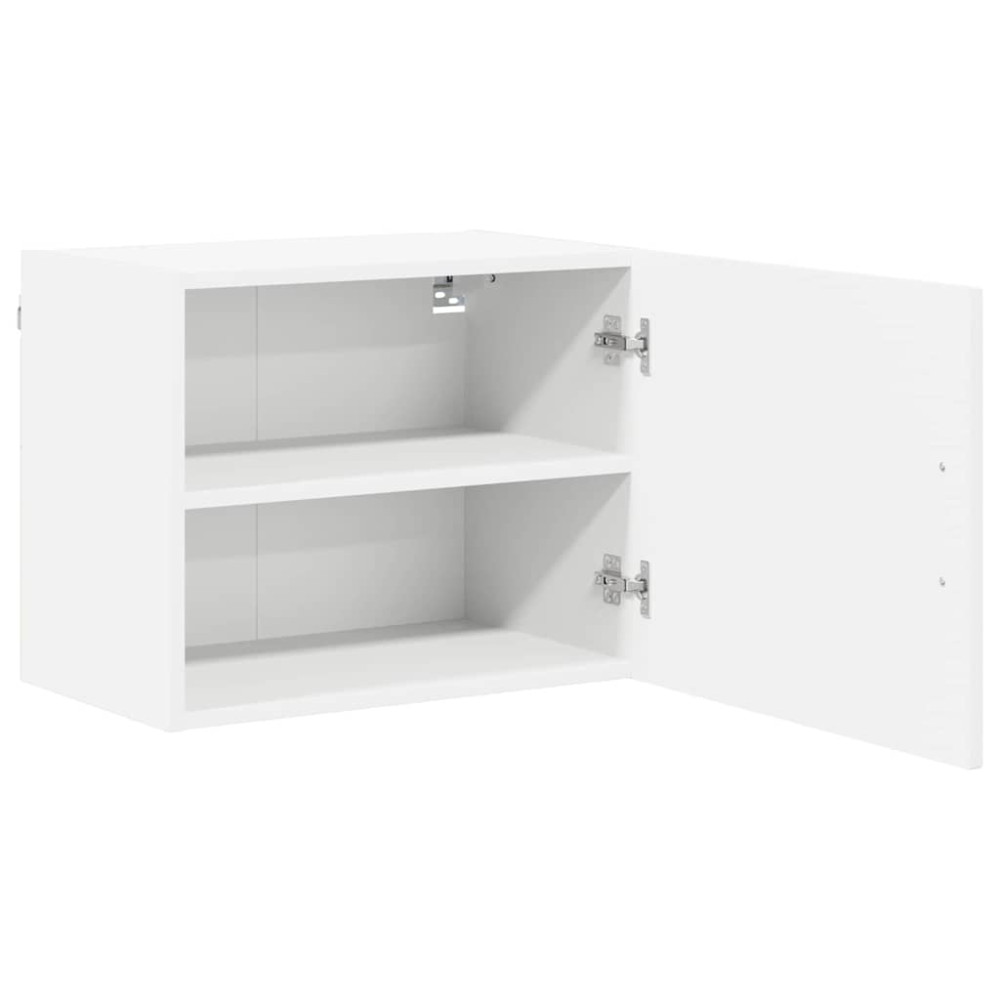 Produktbild för Väggskåp LUCCA 2 pcs Vit 50 x 31 x 40 cm Konstruerat trä