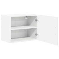 Produktbild för Väggskåp LUCCA 2 pcs Vit 50 x 31 x 40 cm Konstruerat trä