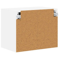 Produktbild för Väggskåp LUCCA 2 pcs Vit 50 x 31 x 40 cm Konstruerat trä