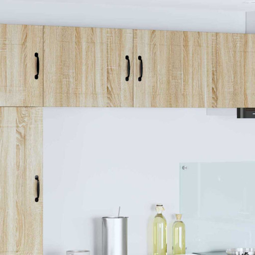 vidaXL Väggskåp LUCCA 2 pcs Sonoma-ek 50 x 31 x 40 cm Konstruerat trä