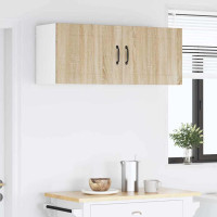 Produktbild för Väggskåp LUCCA 2 pcs Sonoma-ek 50 x 31 x 40 cm Konstruerat trä