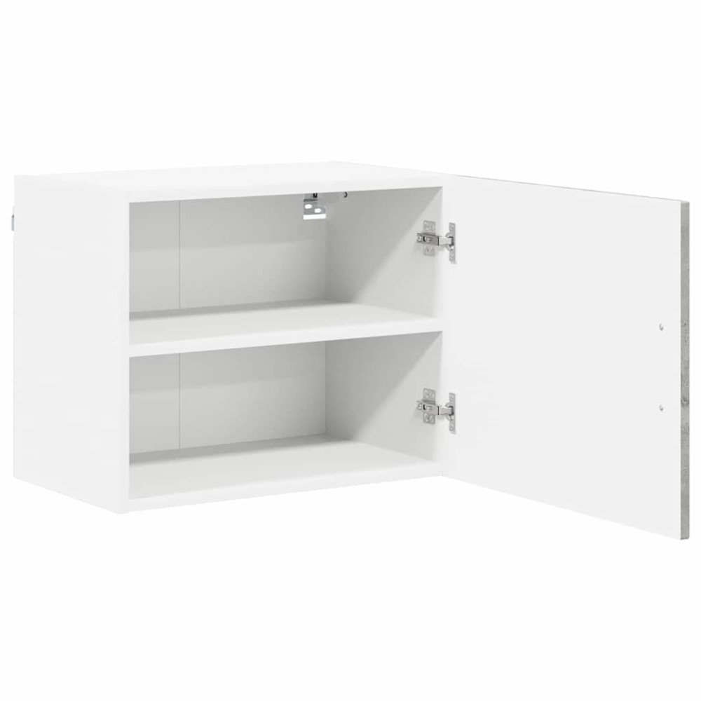 Produktbild för Väggskåp LUCCA 2 pcs Betonggrå 50 x 31 x 40 cm Konstruerat trä