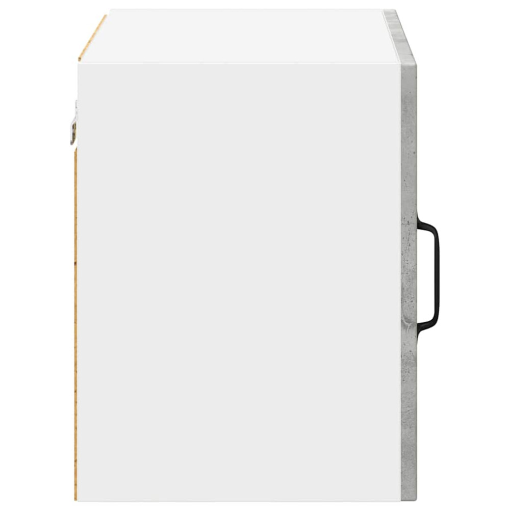 Produktbild för Väggskåp LUCCA 2 pcs Betonggrå 50 x 31 x 40 cm Konstruerat trä