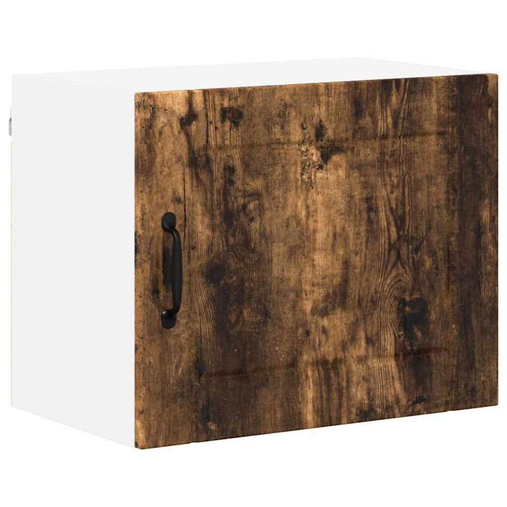 Produktbild för Väggskåp LUCCA 2 pcs Rökt ek 50 x 31 x 40 cm Konstruerat trä