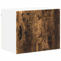 Produktbild för Väggskåp LUCCA 2 pcs Rökt ek 50 x 31 x 40 cm Konstruerat trä