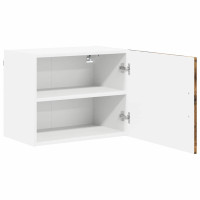 Produktbild för Väggskåp LUCCA 2 pcs Rökt ek 50 x 31 x 40 cm Konstruerat trä