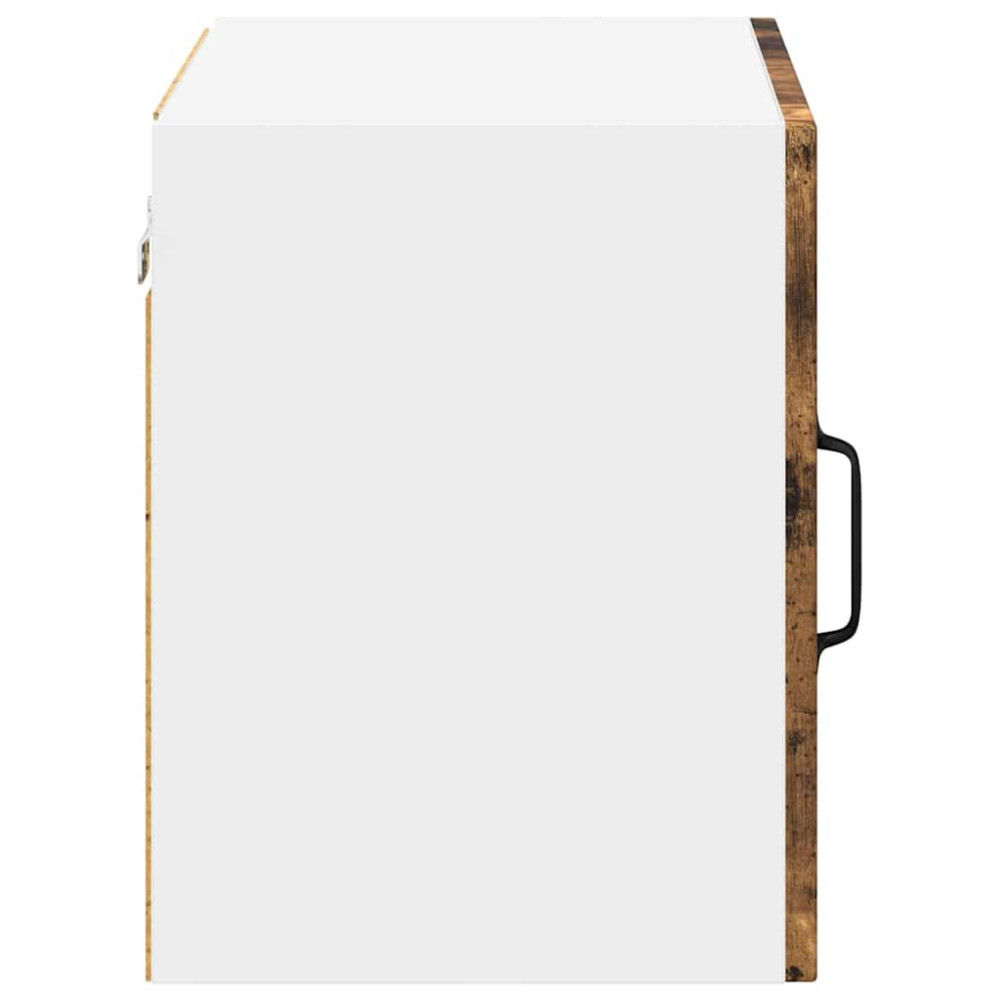 Produktbild för Väggskåp LUCCA 2 pcs Rökt ek 50 x 31 x 40 cm Konstruerat trä