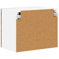 Produktbild för Väggskåp LUCCA 2 pcs Rökt ek 50 x 31 x 40 cm Konstruerat trä