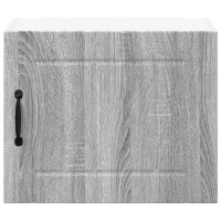Produktbild för Väggskåp LUCCA 2 pcs Grå sonoma-ek 50 x 31 x 40 cm