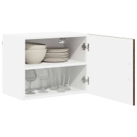 Produktbild för Väggskåp LUCCA 2 pcs Brun ek 50 x 31 x 40 cm Konstruerat trä