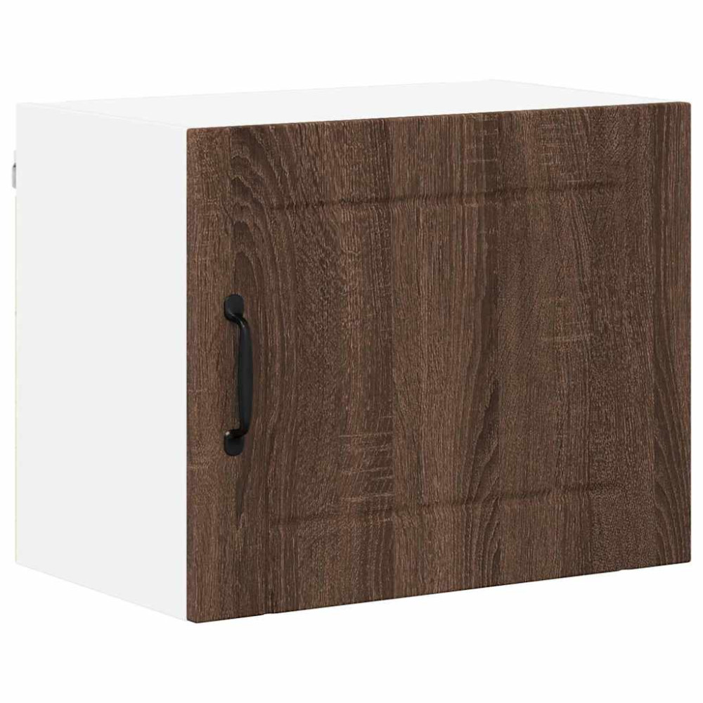 Produktbild för Väggskåp LUCCA 2 pcs Brun ek 50 x 31 x 40 cm Konstruerat trä