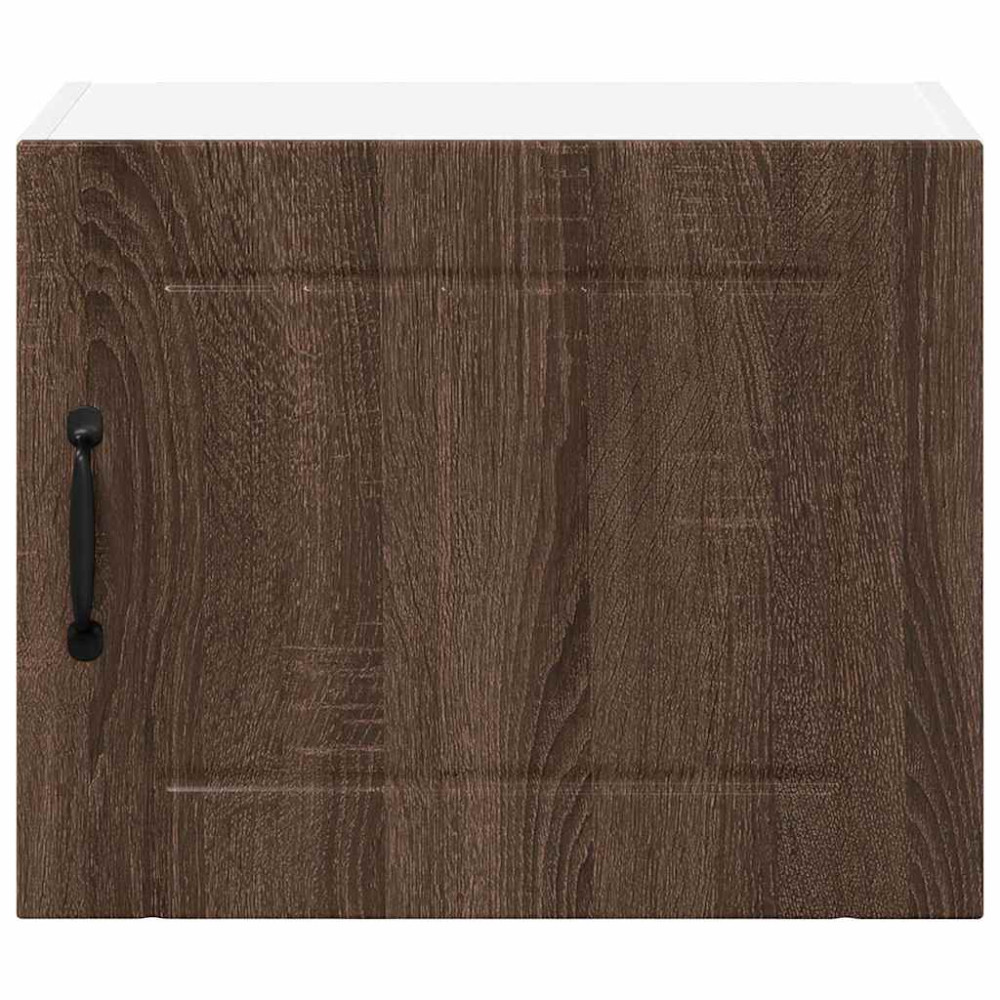 Produktbild för Väggskåp LUCCA 2 pcs Brun ek 50 x 31 x 40 cm Konstruerat trä