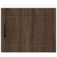 Produktbild för Väggskåp LUCCA 2 pcs Brun ek 50 x 31 x 40 cm Konstruerat trä