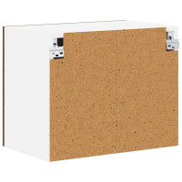 Produktbild för Väggskåp LUCCA 2 pcs Brun ek 50 x 31 x 40 cm Konstruerat trä
