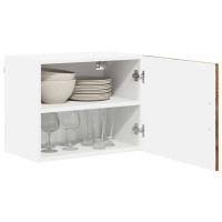 Produktbild för Väggskåp LUCCA 2 pcs Gammalt trä 50 x 31 x 40 cm