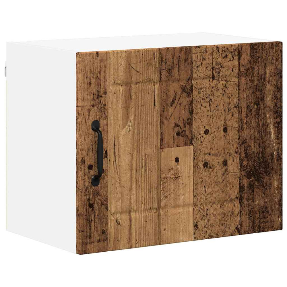 Produktbild för Väggskåp LUCCA 2 pcs Gammalt trä 50 x 31 x 40 cm