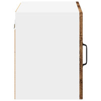 Produktbild för Väggskåp LUCCA 2 pcs Gammalt trä 50 x 31 x 40 cm