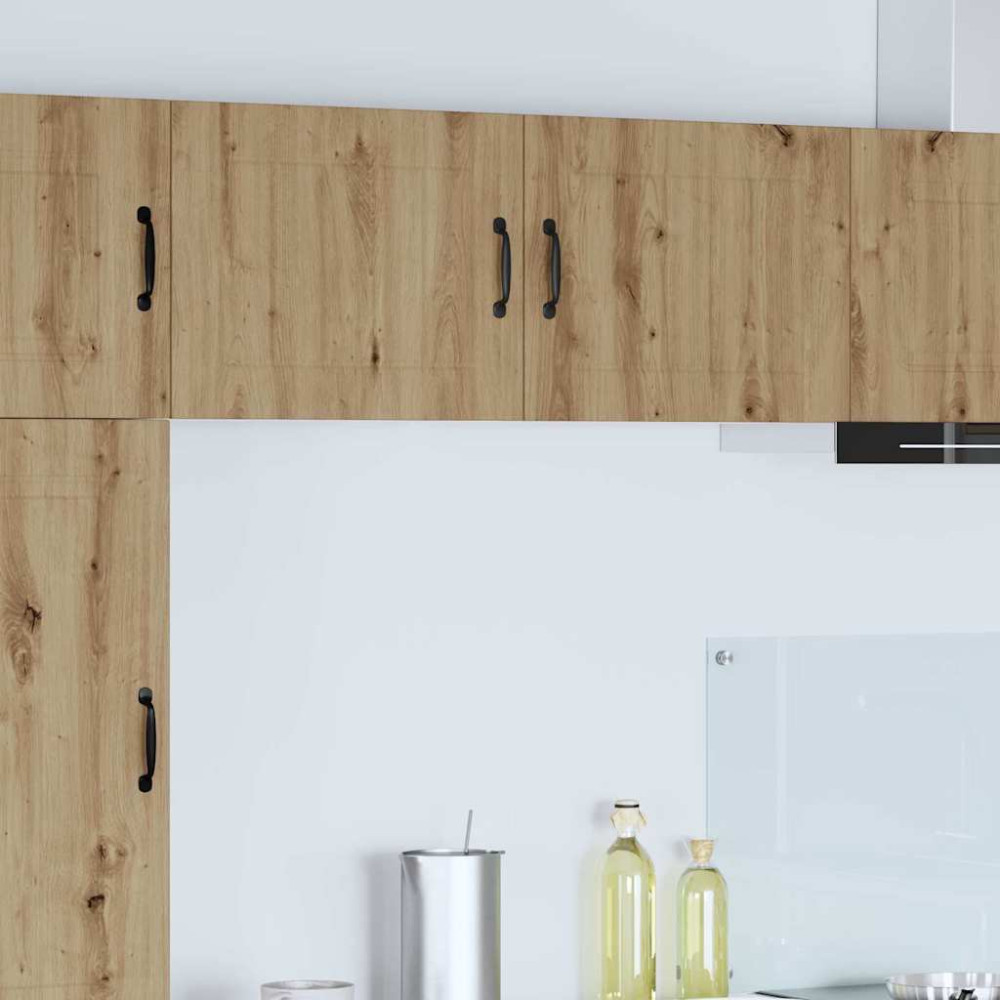 Produktbild för Väggskåp LUCCA 2 pcs Artisan-ek 50 x 31 x 40 cm Konstruerat trä