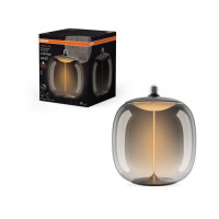 Produktbild för LEDVANCE OSRAM Vintage 1906 LED oval glödtråd magnetisk rökf...