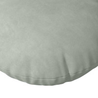 Produktbild för Sittkuddar 2 pcs Ljusgrå Ø30 x 13 cm Sammet